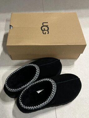 Tasman UGG Women's Black Slippers